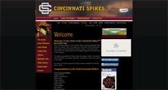 Desktop Screenshot of cincinnatispikes.com